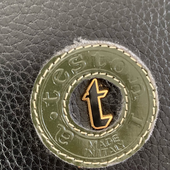 A.Testoni Two toned leather bag - Picture 4 of 11